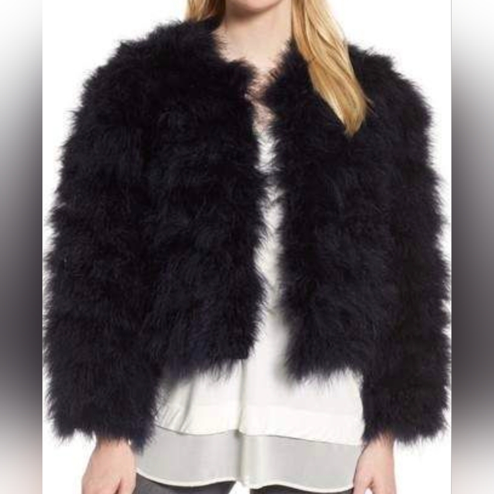 Chelsea28 Women's Feather Jacket - Dark Navy